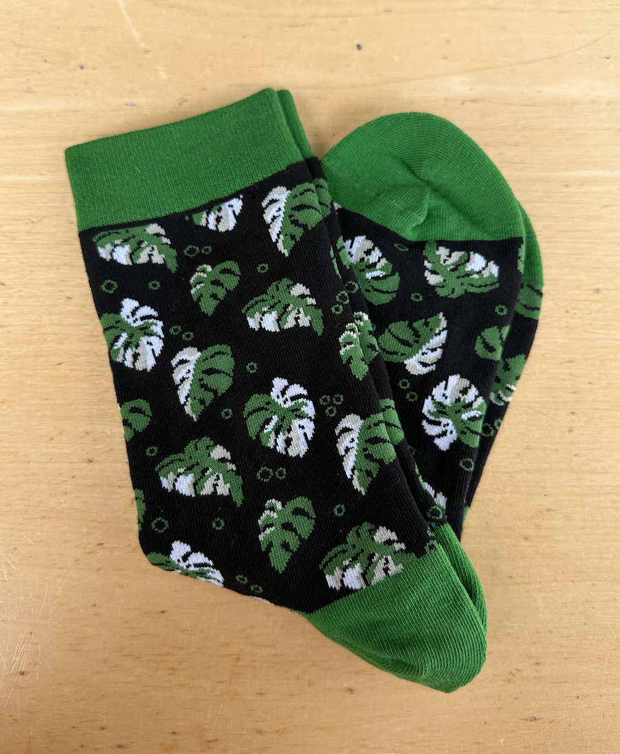 Monstera Leaf Unisex Crew Socks