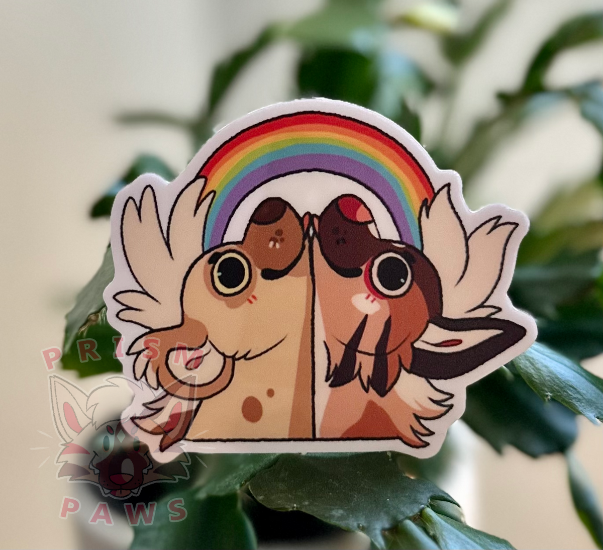 Hyena Love Sticker