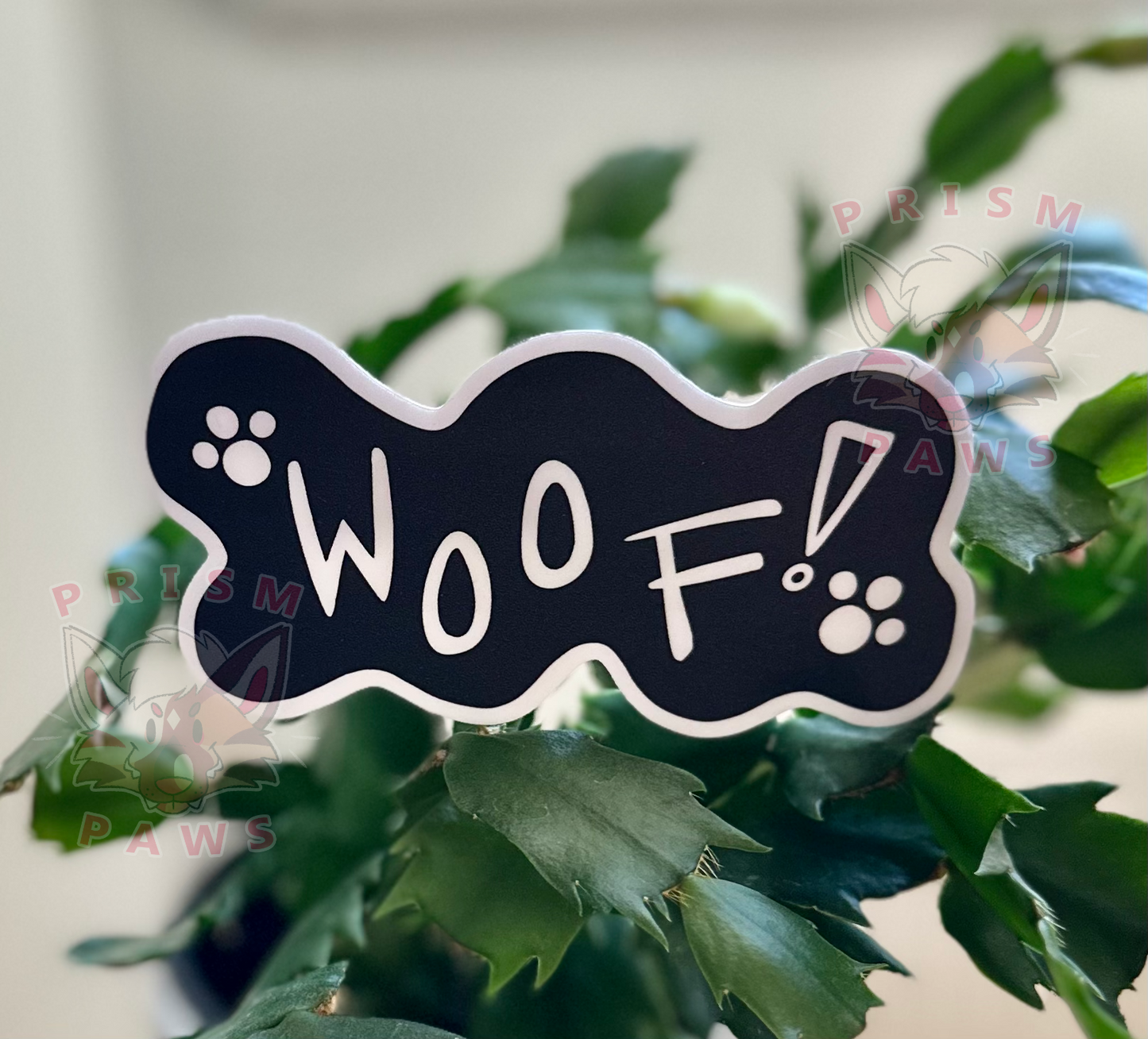 WOOF! Sticker