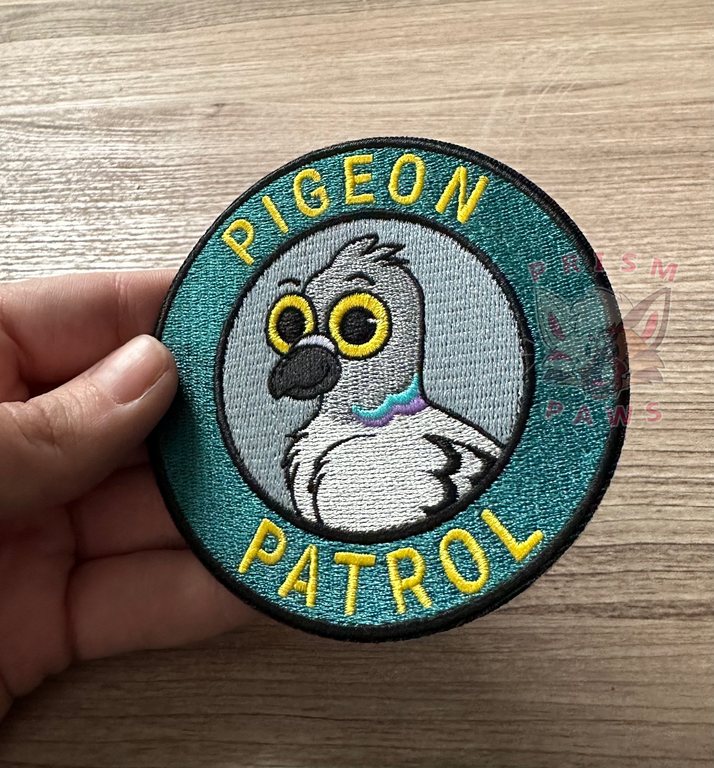 Pigeon Patrol Embroidered Patch