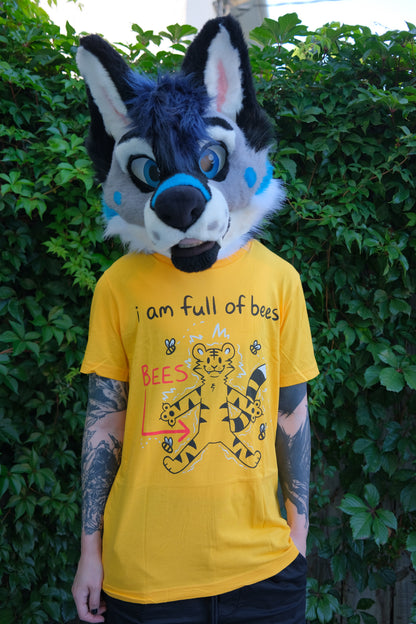 "i am full of bees" Unisex Tee