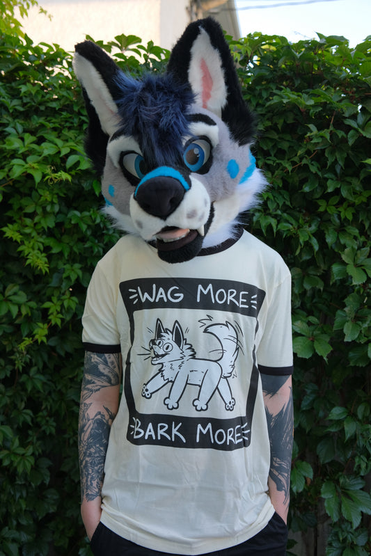 "Wag More Bark More" Unisex Tee
