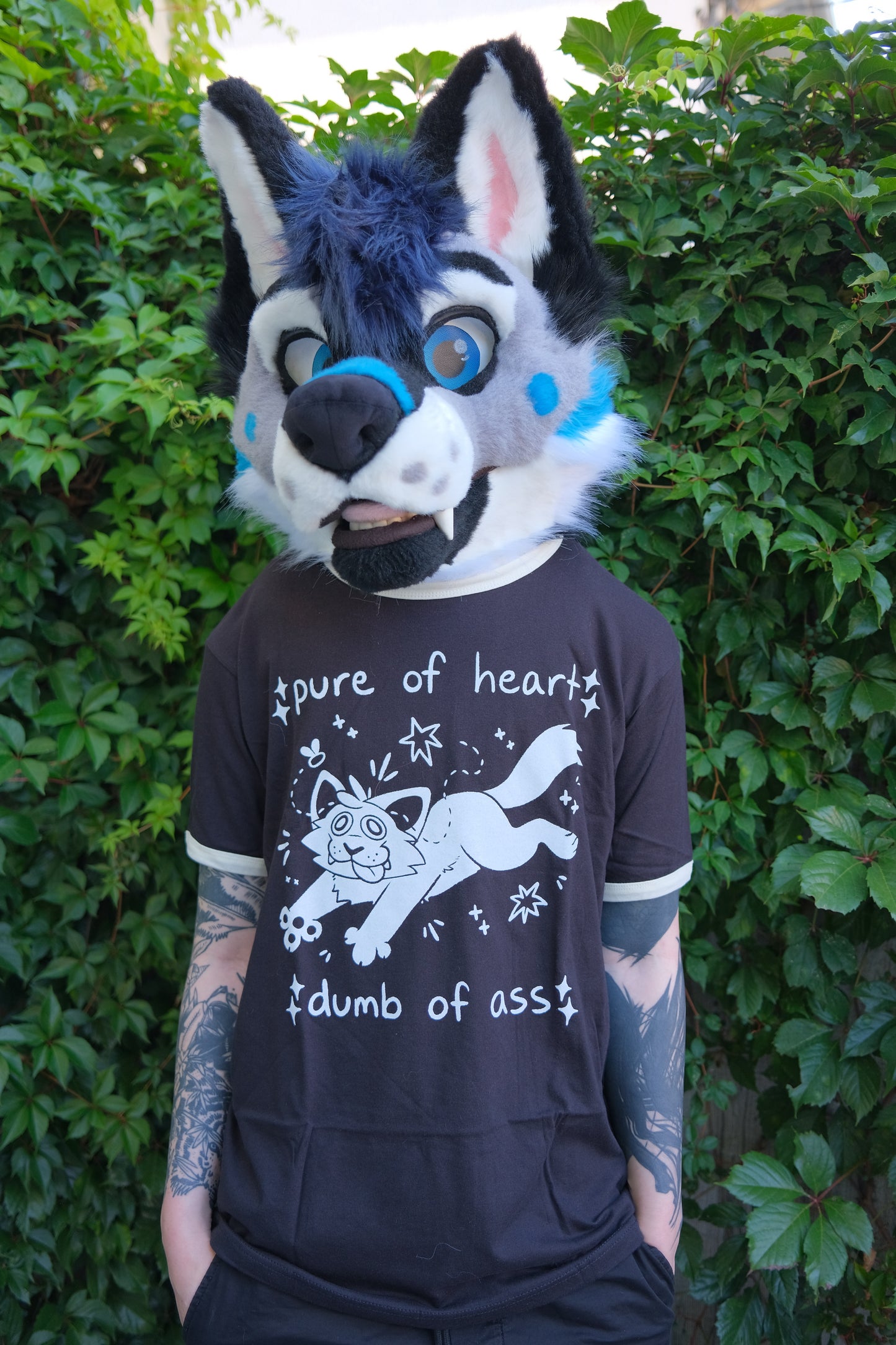 "pure of heart dumb of ass" Unisex Shirt