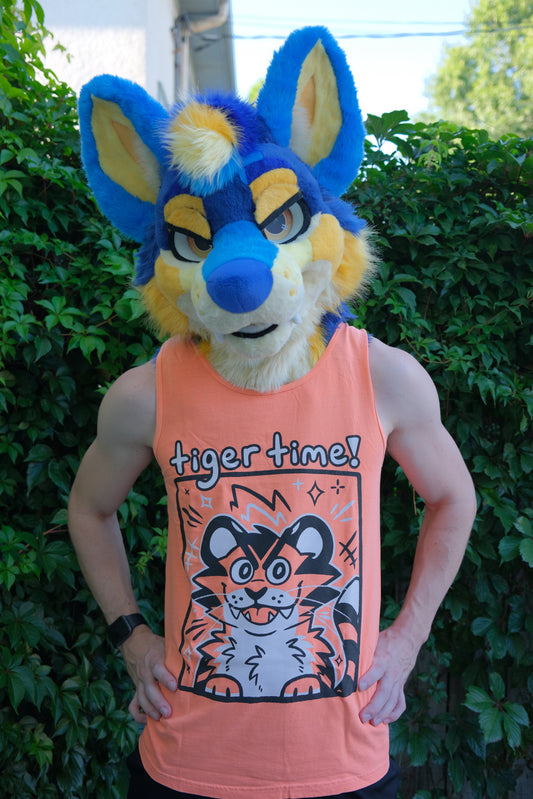 "Tiger Time!" Unisex Tanktop