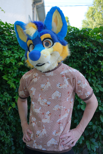 Hyena All-Over Print Cotton Tee