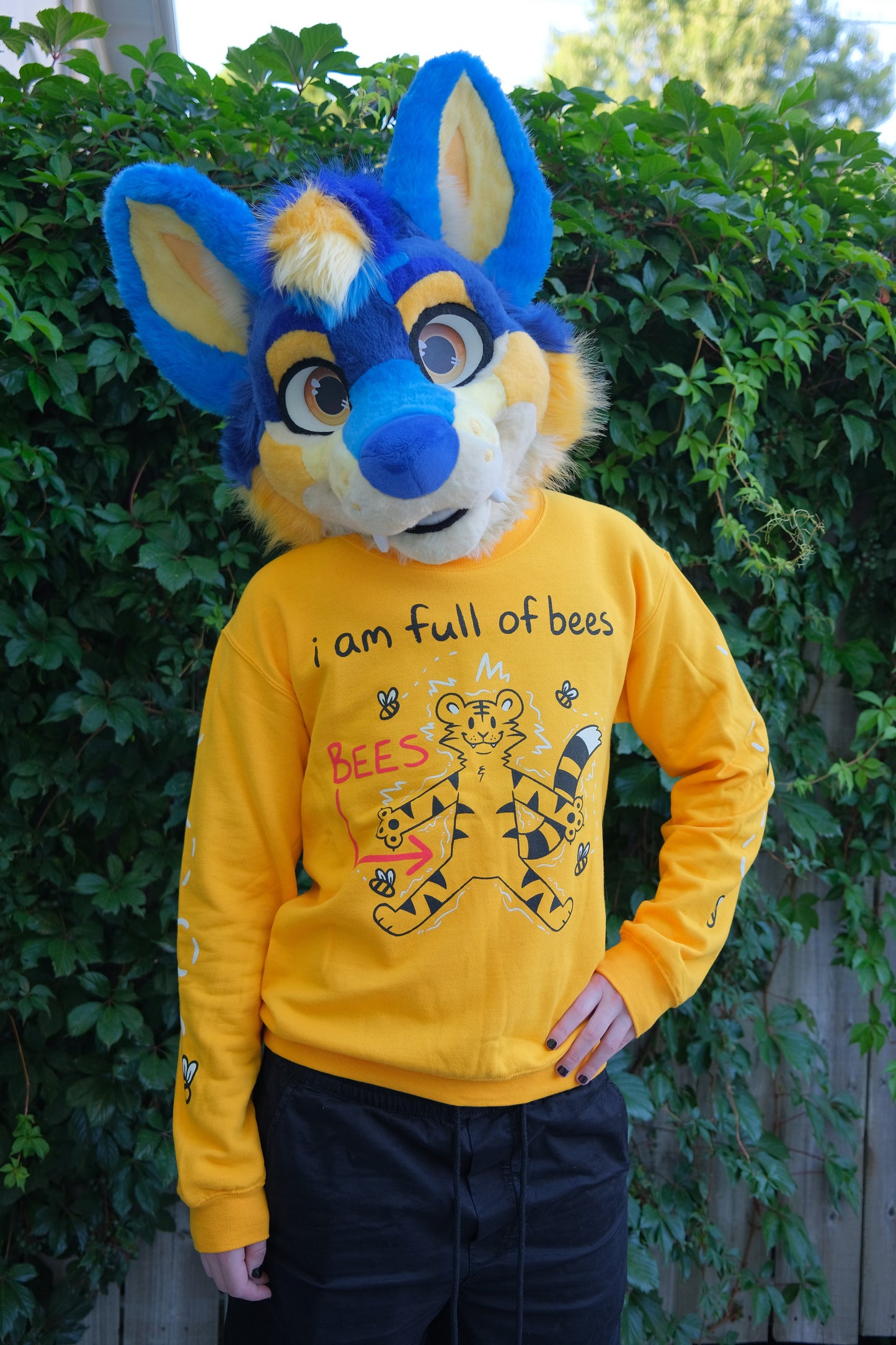 Full of Bees Crewneck Sweater