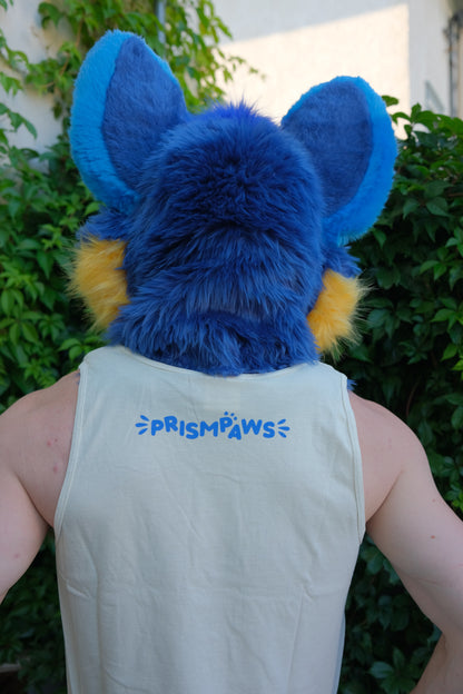 Space Dog Unisex Tanktop - Off-White