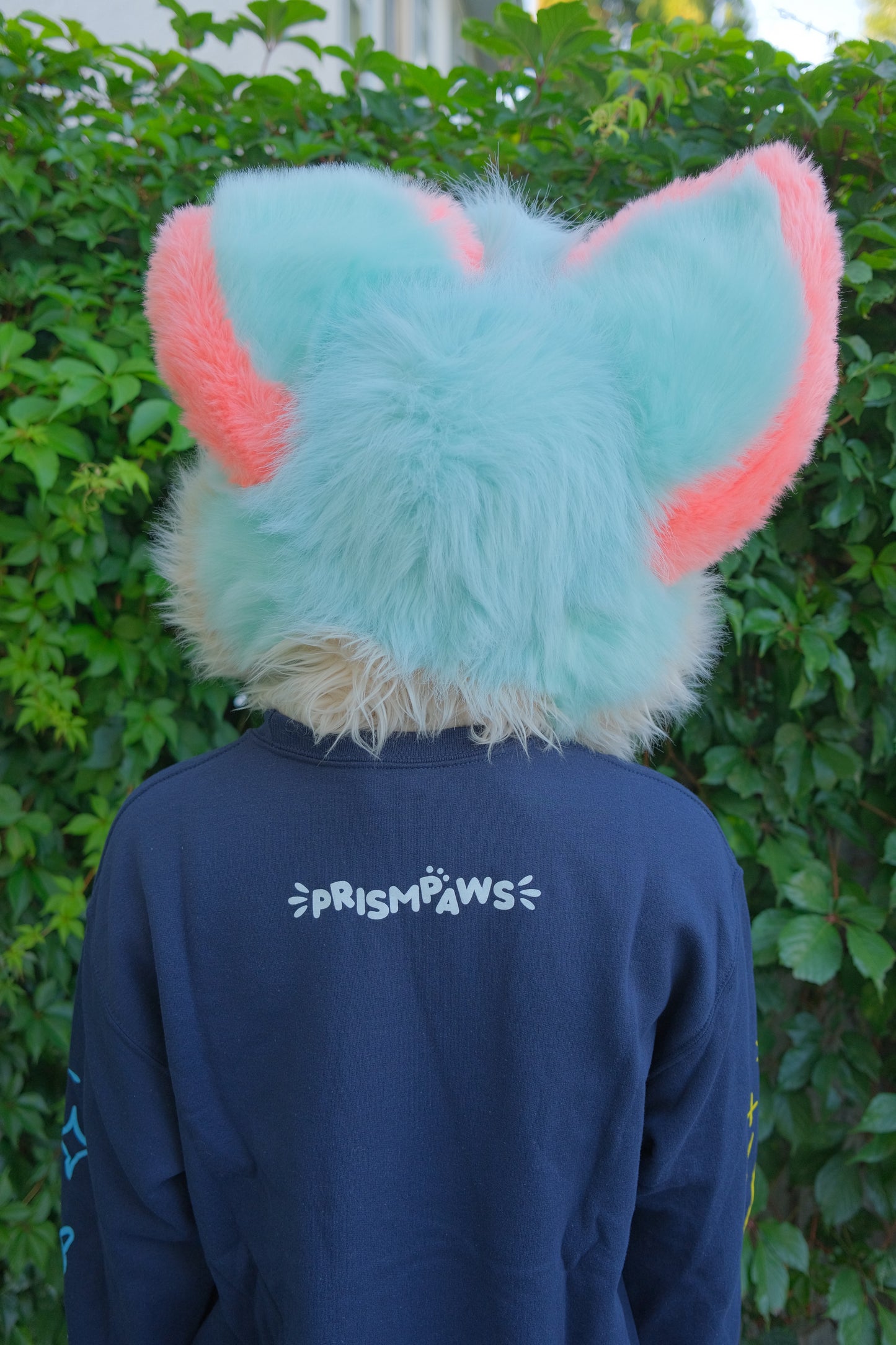 Space Dog Crewneck Sweater - Navy