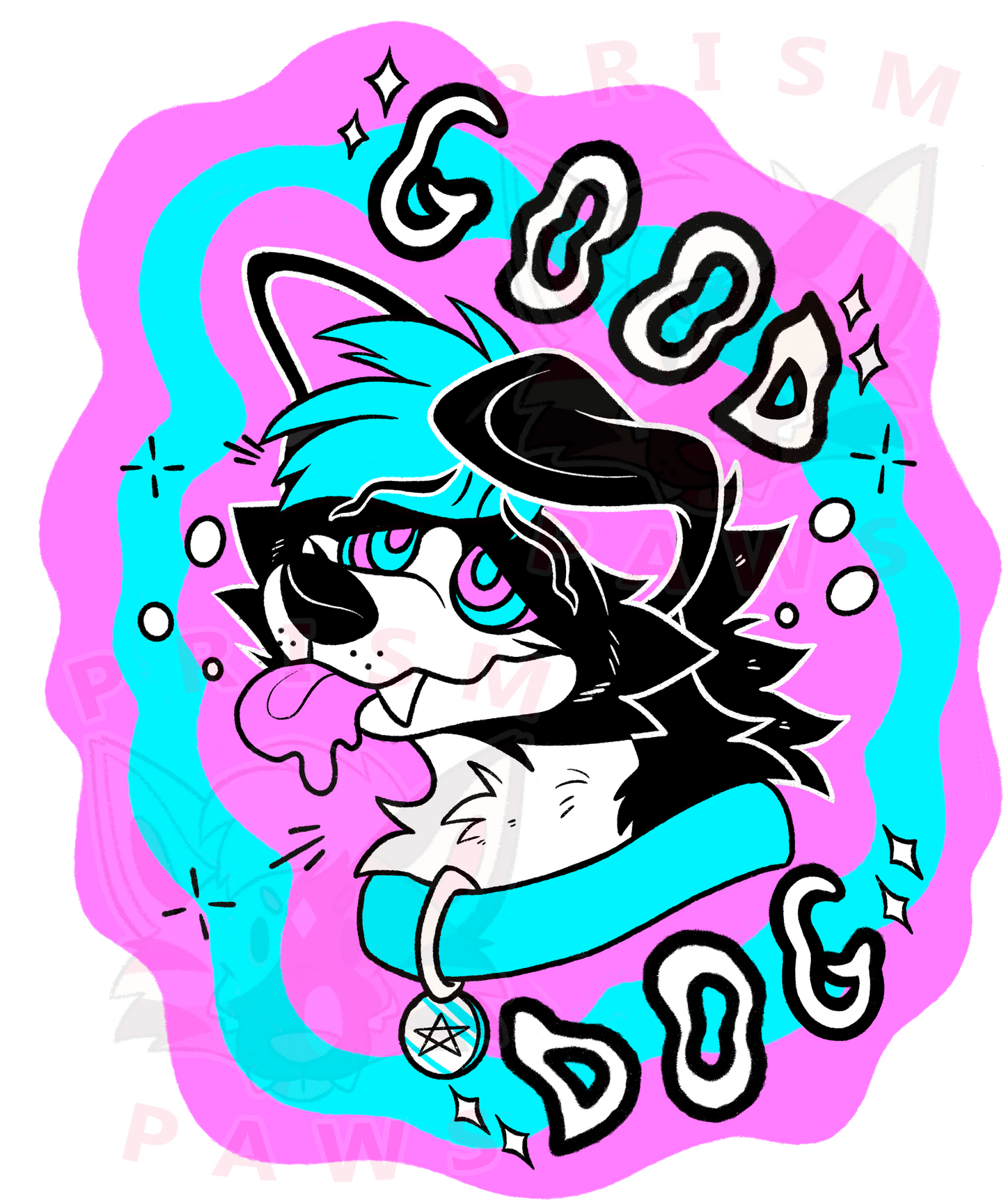 "Good Dog" Hypno Unisex Tanktop