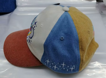 Space Dog Hat - Tricolor Dad Hat