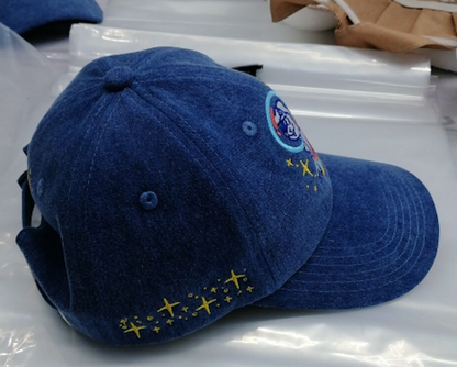 Space Dog Hat - Navy Dad Hat