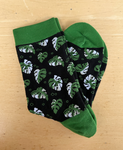 Monstera Leaf Unisex Crew Socks