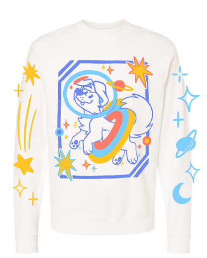 Space Dog Crewneck Sweater [PRE-ORDER]