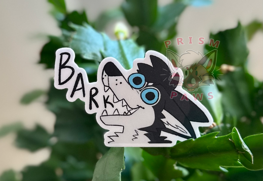 BARK Husky Sticker