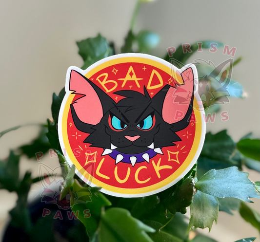 Bad Luck Sticker