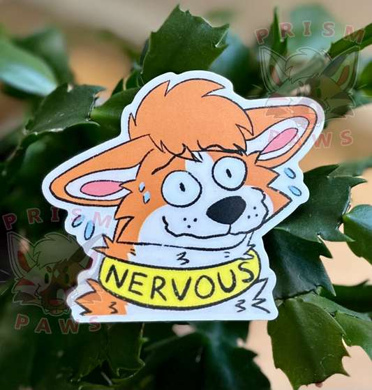 Nervous Sticker