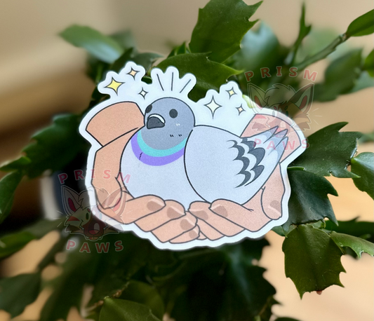 Pigeon Hold Sticker