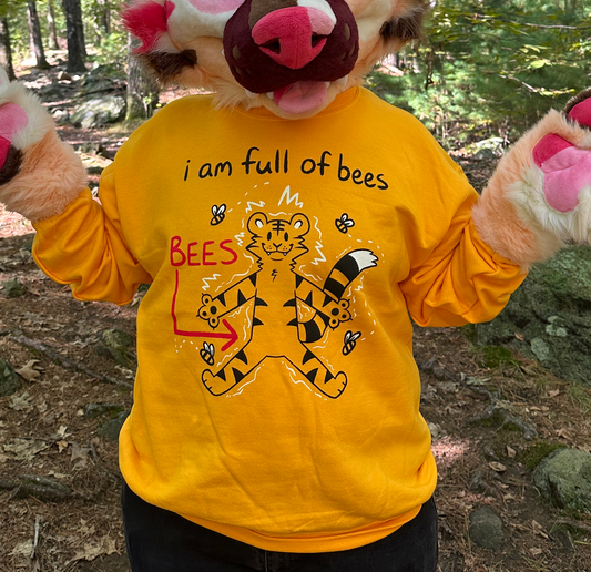 Full of Bees Crewneck Sweater