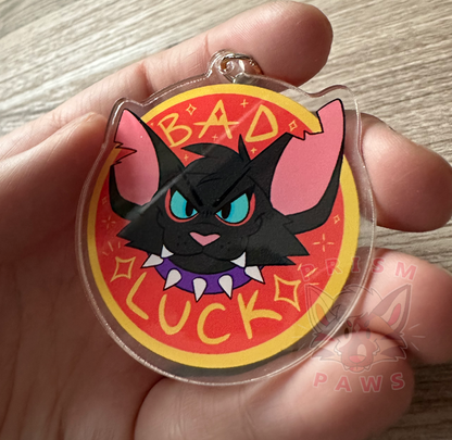 Bad Luck Acrylic Keychain