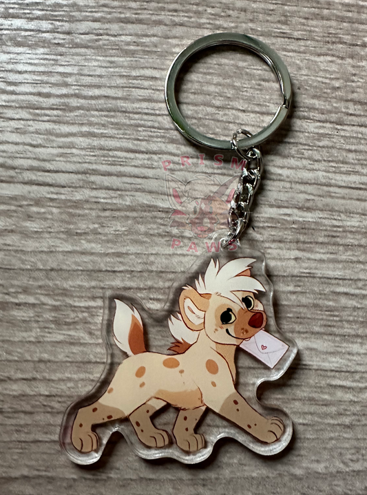 Love Letter Febz Hyena Acrylic Keychain