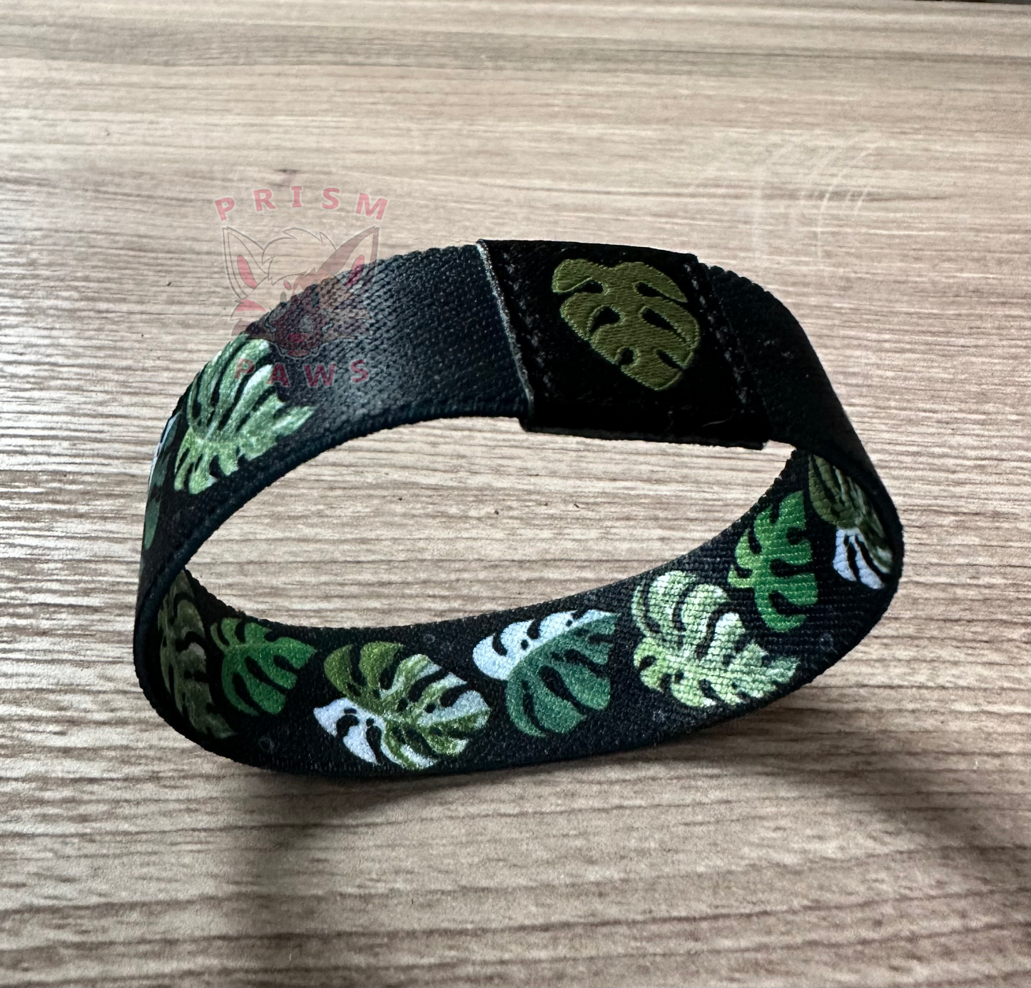 Variegated Monstera Wristband