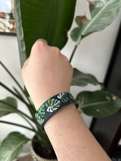 Variegated Monstera Wristband