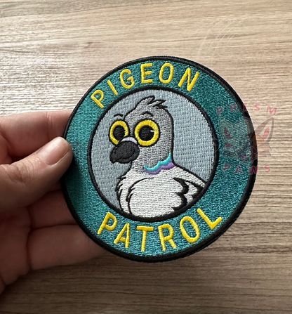Pigeon Patrol Embroidered Patch