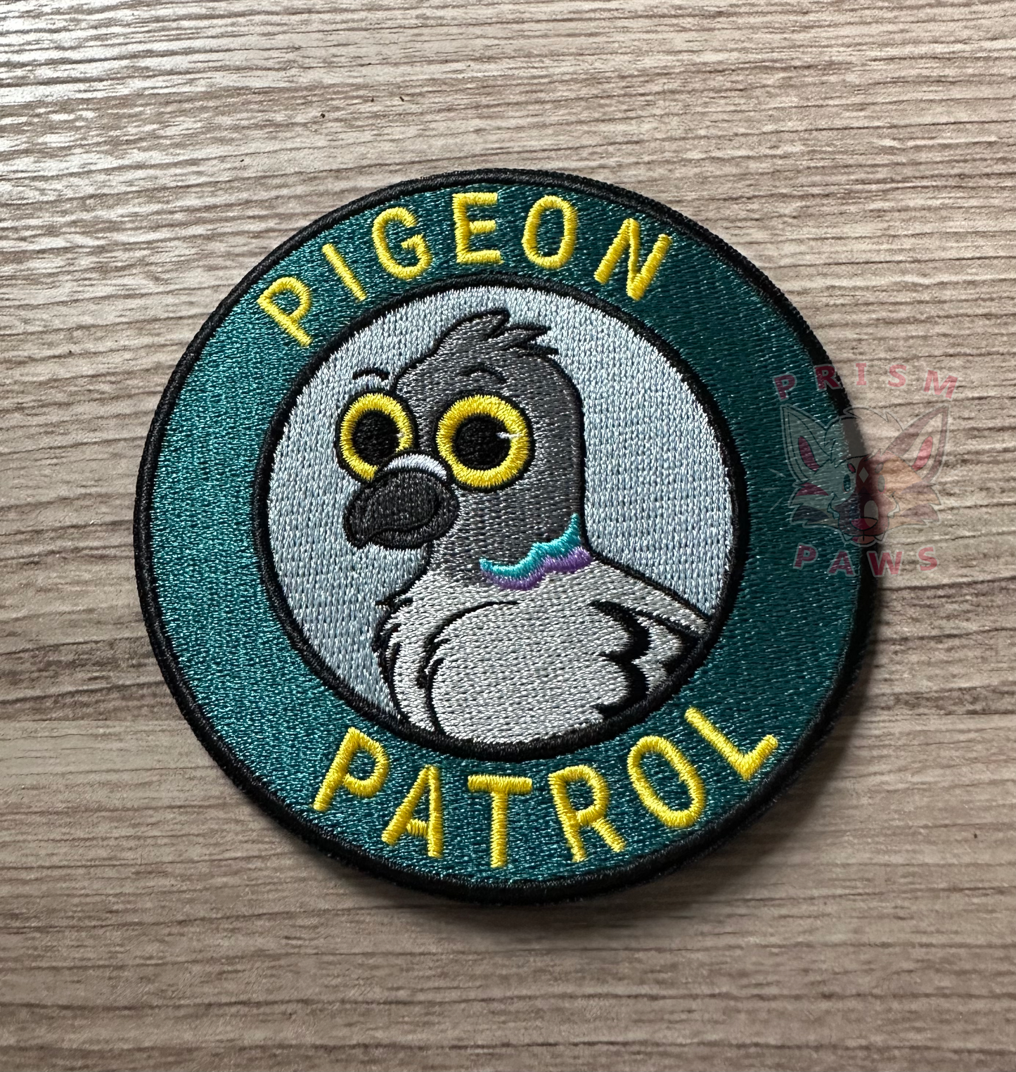 Pigeon Patrol Embroidered Patch