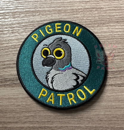 Pigeon Patrol Embroidered Patch