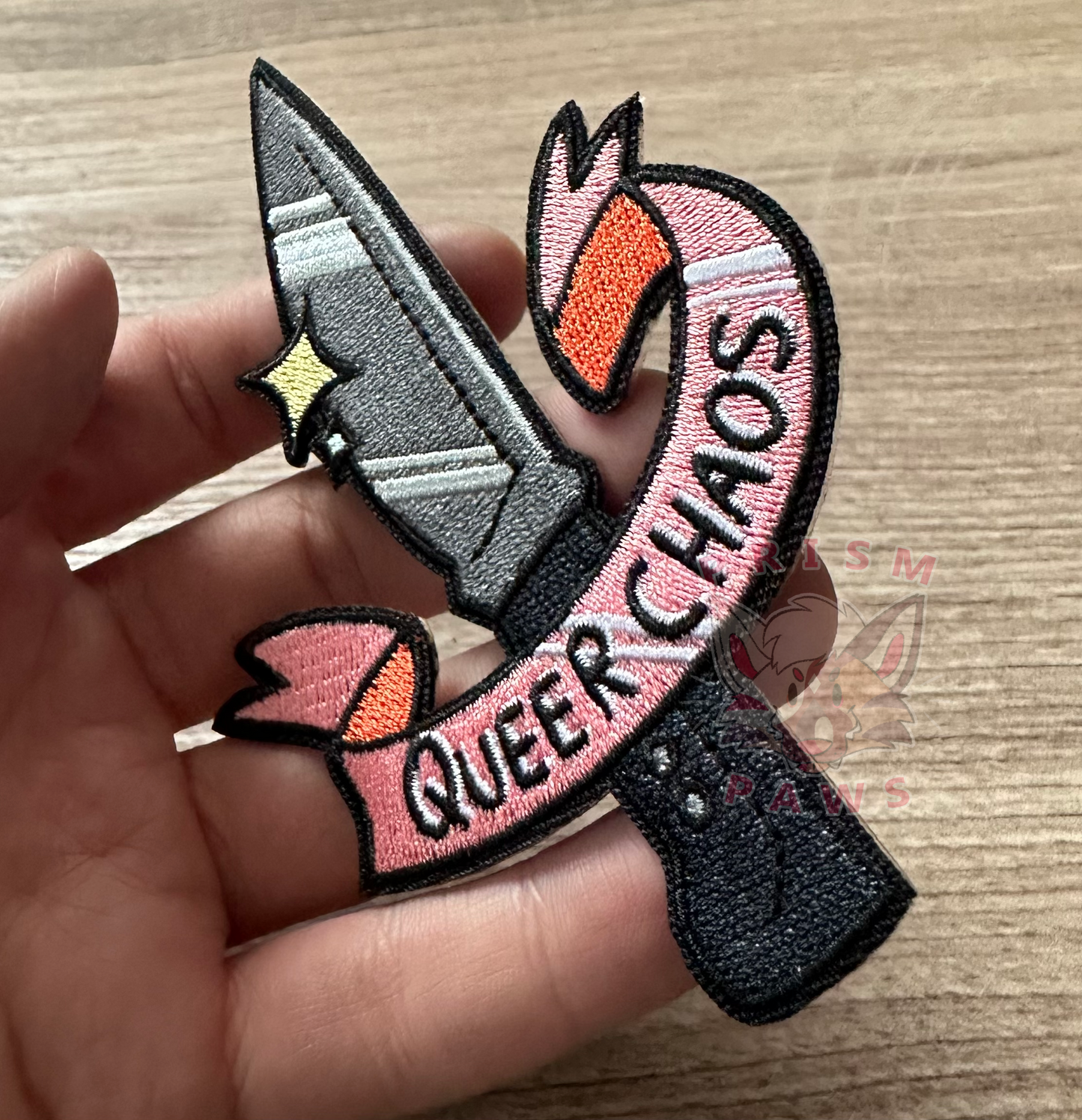 Queer Chaos Embroidered Patch