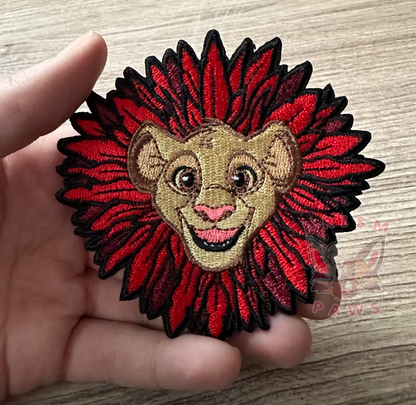 Toony Lion Embroidered Patch